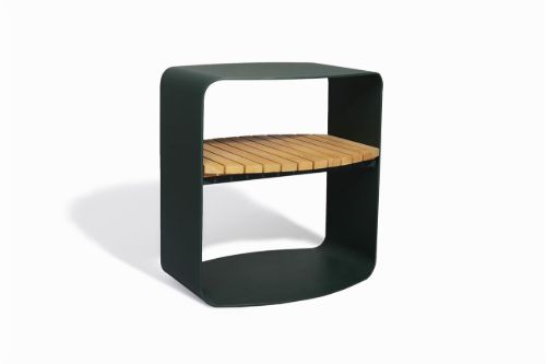 Mindo 109 Side Table 48x35x50 cm - Dark Green