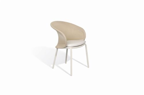 Mindo 114 Dining Chair  SH: 46 cm - Light Grey