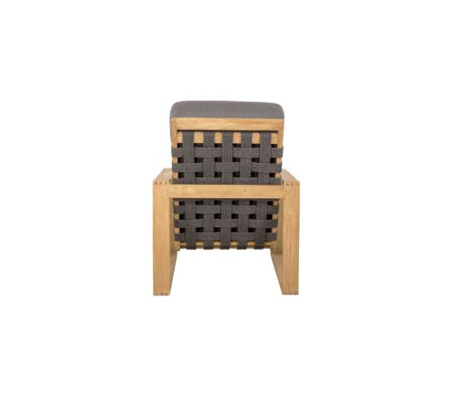 Cane-line Outdoor Endless Soft Highback Stol inkl. AirTouch Hyndesæt SH: 46 cm - Grey/Teak
