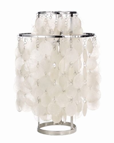 Verpan Fun 2TM Bordlampe H: 43 cm - Krom