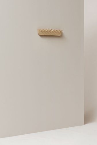 Form & Refine Echo Knagerække L: 40 cm - White Oiled Oak