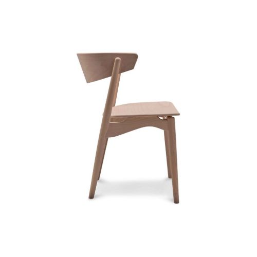 Sibast Furniture No 7 Dining SH: 45 cm - Sæbebehandlet Bøg/Træsæde