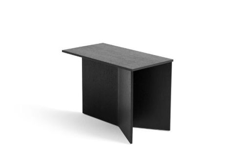 HAY Slit Table Wood Oblong L: 35,5 cm - Black