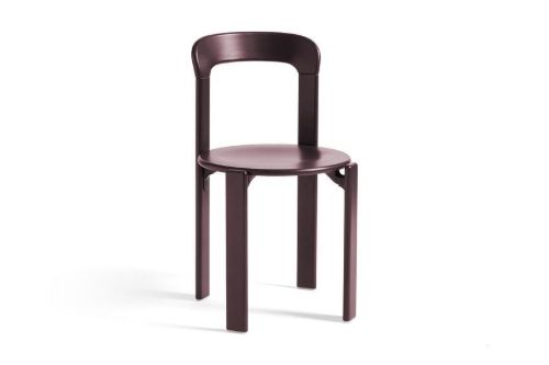 HAY Rey Chair SH: 44 cm - Grape Red