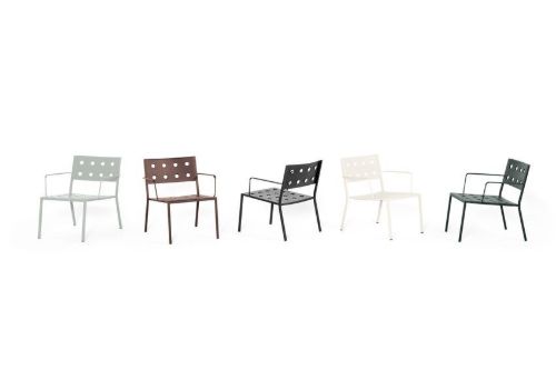 HAY Balcony Lounge Armchair SH: 39 cm - Dark Forest