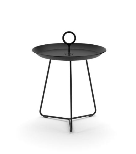 HOUE EYELET Tray Table Ø: 45 cm - Black