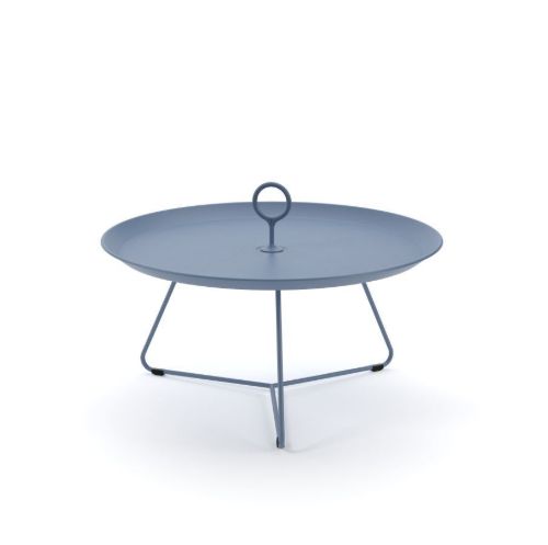 HOUE EYELET Tray Table Ø: 70 cm - Pigeon Blue