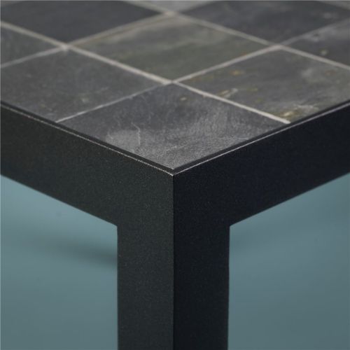 Rübner Sofabord 132x74x45 cm - Skiffer/Grafit