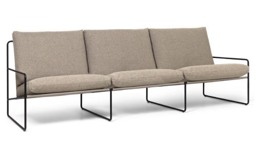 Ferm Living Desert 3 Seater Dolce - Dark Sand