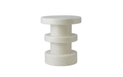 Normann Copenhagen Bit Stool Stack H: 42 cm - White/White