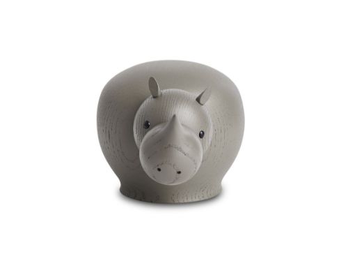 Woud Rina Rhinoceros Medium - Taupe