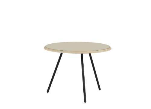 Woud Soround Coffee Table Ø: 60 cm H: 44,5 cm - Beige Laminat