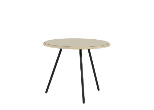 Woud Soround Coffee Table Ø: 60 cm H: 49 cm - Beige Laminat