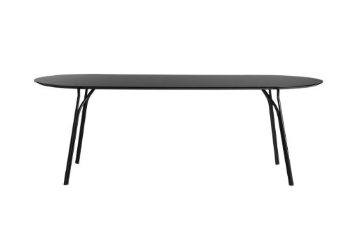 Woud Tree Dining Table 90 x 220 cm - Sort