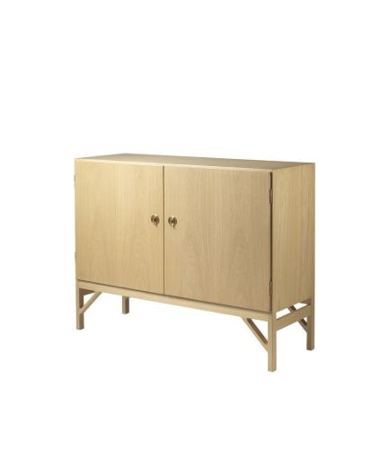 FDB Møbler A232 Skænk Børge Mogensen 93,8x122x44,5 cm - Lakeret Eg/Natur