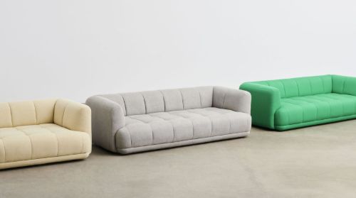 HAY Quilton 3 Seater B: 248 cm - Linara 198