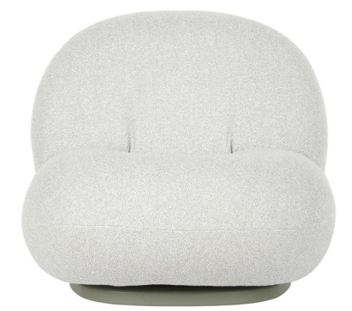 GUBI Pacha Outdoor Lounge Chair w. Swivel SH: 37 cm - Dedar Libera 003/Moss Gray