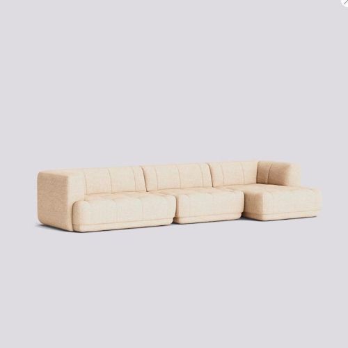 HAY Quilton Combination 17 Right End B: 357,5 cm - Bolgheri LGG60