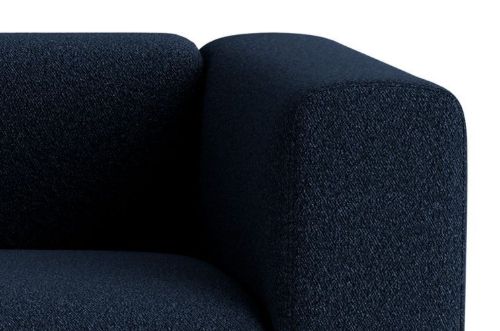 HAY Mags 3 Seater Combination 1 L: 268,5 cm - Flamiber Dark Blue J4/Black Stained Beech
