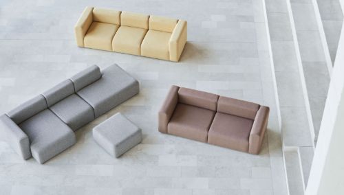 HAY Mags 3 Seater Combination 4 Left End L: 268,5 cm - Hallingdal 130