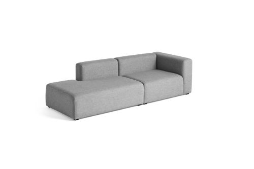 HAY Mags 2,5 Seater Combination 2 L: 246,5 cm - Right End - Hallingdal 130/Black Stained Beech