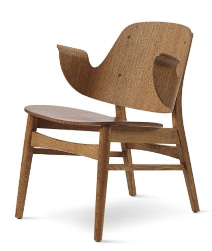 Warm Nordic Gesture Lounge Chair SH: 46 cm - Teak