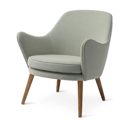 Warm Nordic Dwell Lounge Chair SH: 46 cm - Light Cyan
