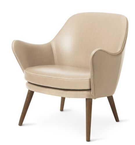 Warm Nordic Dwell Lounge Chair SH: 46 cm - Nature