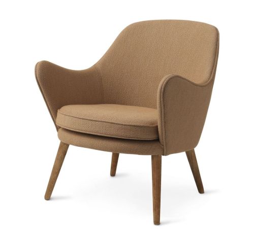 Warm Nordic Dwell Lounge Chair SH: 46 cm - Latte