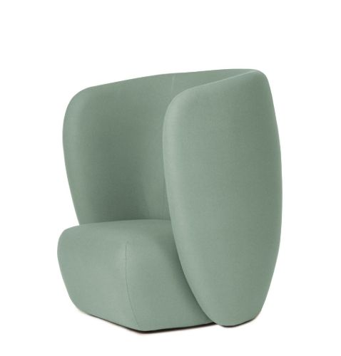 Warm Nordic Haven Lounge Chair SH: 40 cm - Jade