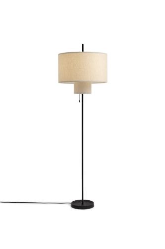 New Works Margin Floor Lamp Ø: 46 cm - Beige/Black