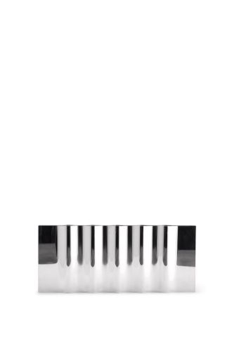 New Works Ripply Candle Holder - Stainless Steel