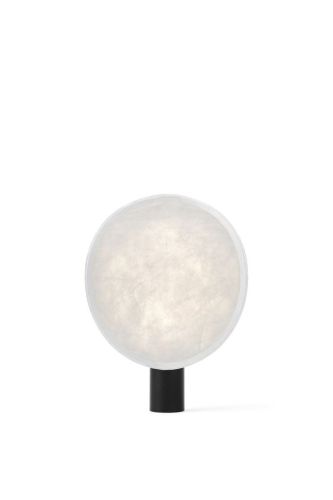 New Works Tense Portable Table Lamp - Black/White Tyvek
