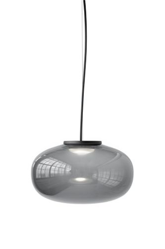 New Works Karl-Johan Pendant Lamp Large - Smoked Glass