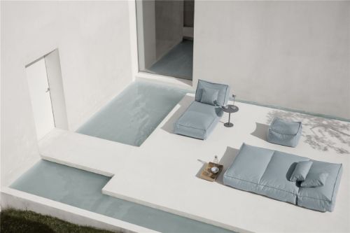Blomus Stay Cushion 60x25 cm - Ocean