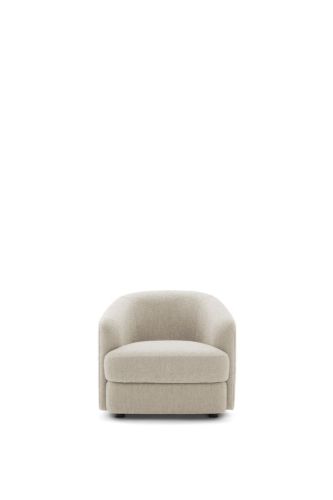 New Works Covent Lounge Chair SH: 42 cm - Nevotex Barnum Off White