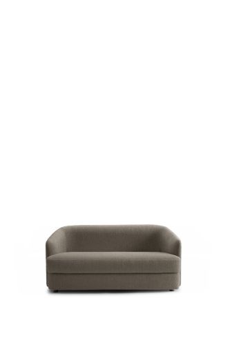 New Works Covent Sofa Deep 2 Seater SH: 42 cm - Dark Taupe