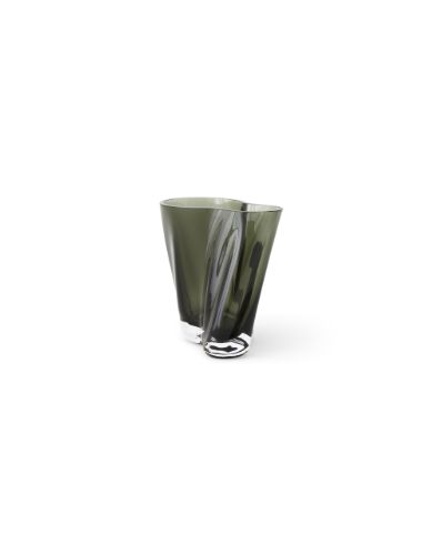 Audo Copenhagen Aer Vase H: 19 cm - Smoke Glass