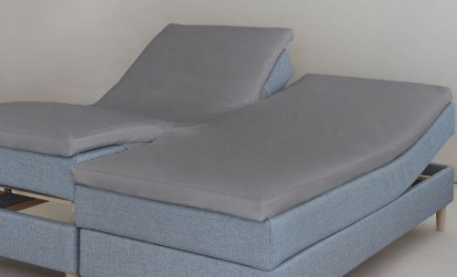 CPH Living Splitlagen Percale H60 180x200x7 cm - Mørkegrå
