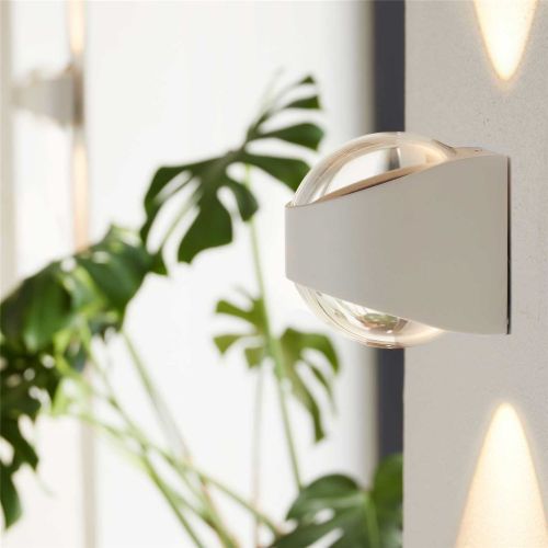 LOOM Design Saga LED væglampe - Hvid