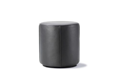 Fredericia Furniture Mono Puf Ø: 39 cm - 301 Black
