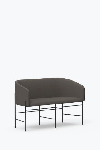 New Works Covent Love Seater SH: 46 cm - Kvadrat Remix 2 163