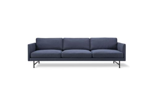 Fredericia Furniture 5623 Calmo 3 Pers. Sofa L: 250 cm - Sunniva 783/Sort Metal