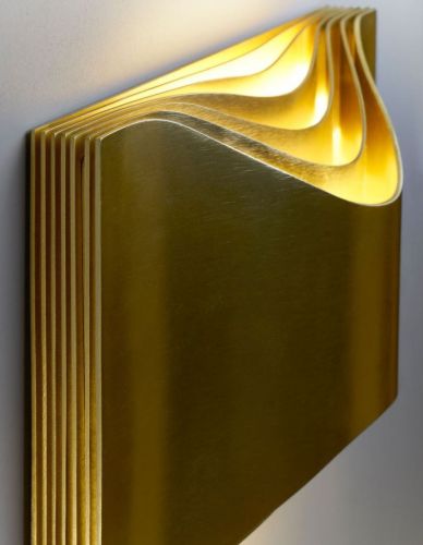DCW Editions Respiro Wall M Væglampe L: 23 cm - Guld