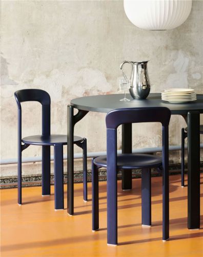 HAY Rey Table Ø: 128,5 cm - Deep Black