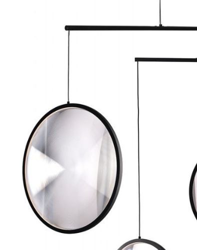 DCW Editions Focus x3 Lysekrone Ø: 99,8 cm - Black