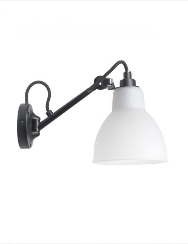 DCW Editions Lampe Gras N104 Væglampe L: 17 cm - Sort/Polycarbonat