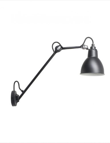 DCW Editions Lampe Gras N122 Væglampe L: 55,2 cm - Sort/Sort