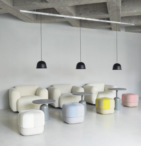 UDGÅET - Normann Copenhagen Circus Duo Large 65 x 65 cm - Rose