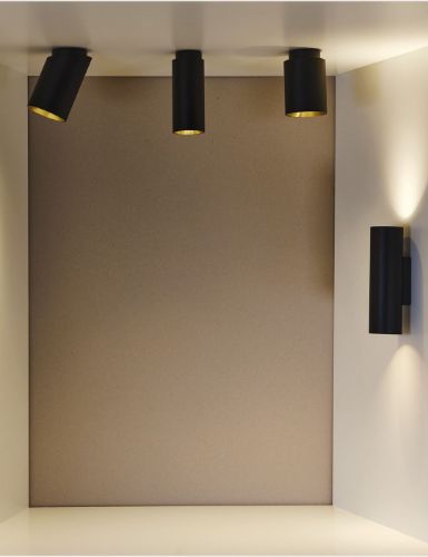DCW Editions Tobo C65 Loftlampe Ø: 6,5 cm - Sort